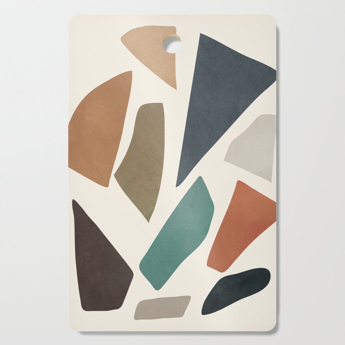 Colorful Shapes I Cutting Board Gallery Image 1