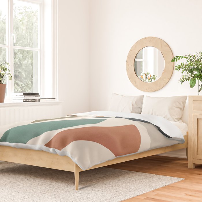 Colorful Shapes I Duvet Cover Gallery Image 2