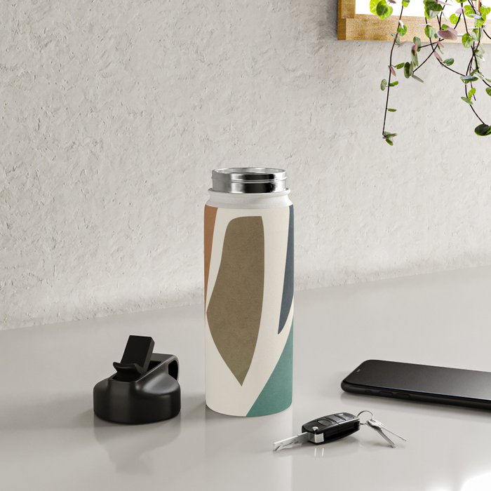 Colorful Shapes I Water Bottle Gallery Image 4