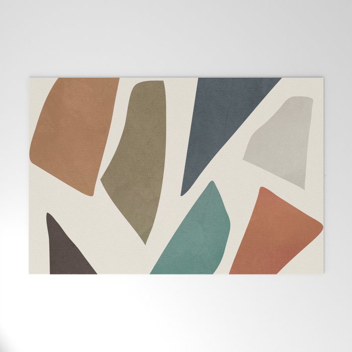 Colorful Shapes I Welcome Mat Gallery Image 1