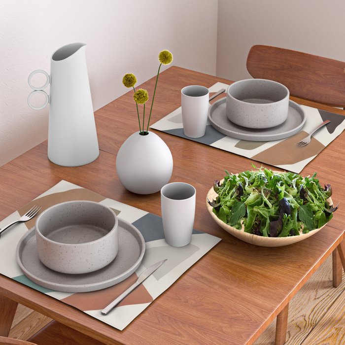 Colorful Shapes I Placemat Gallery Image 2