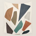 Colorful Shapes I Wall Tapestry Gallery Image 4