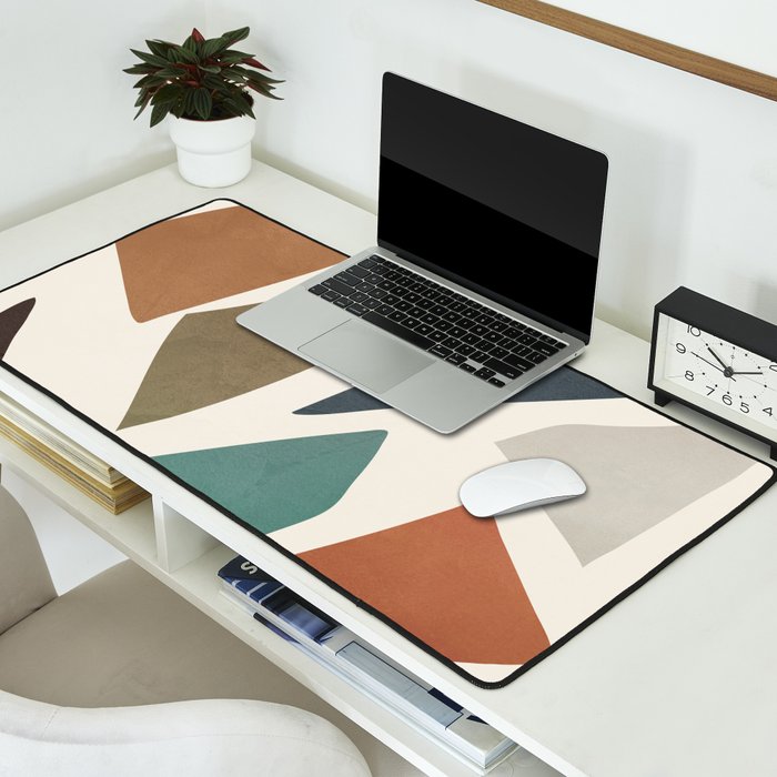 Colorful Shapes I Desk Mat Gallery Image 2