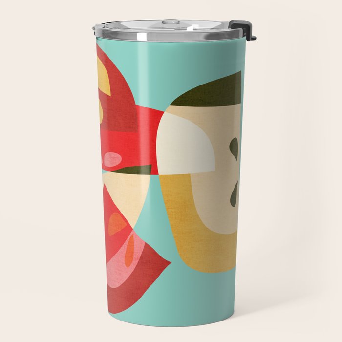 Apple Slices Travel Mug Gallery Image 2