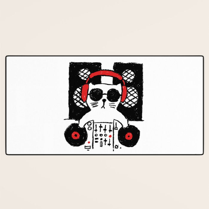 Hey DJ Desk Mat Gallery Image 3