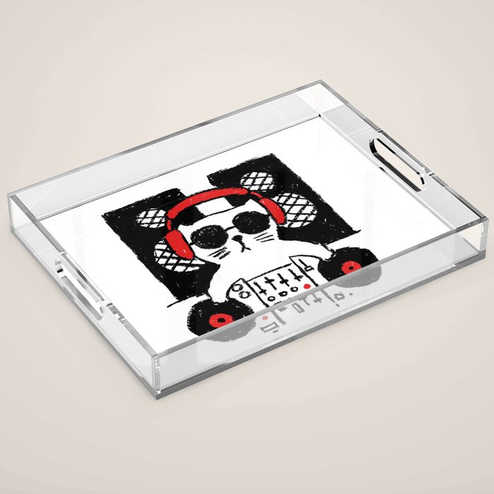 Hey DJ Acrylic Tray Gallery Image 1