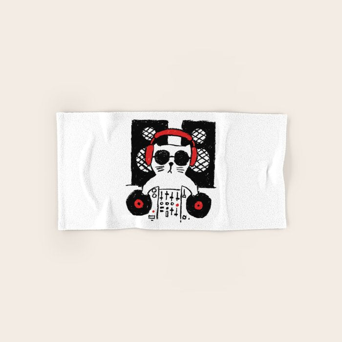 Hey DJ Bath Towel Gallery Image 1