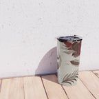 floral folk background red Travel Mug Gallery Image 4