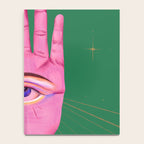 Pink Psychedelic Evil Eye Notebook Gallery Image 4