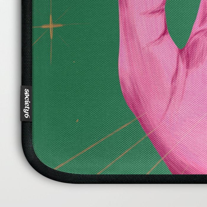 Pink Psychedelic Evil Eye Laptop Sleeve Gallery Image 3