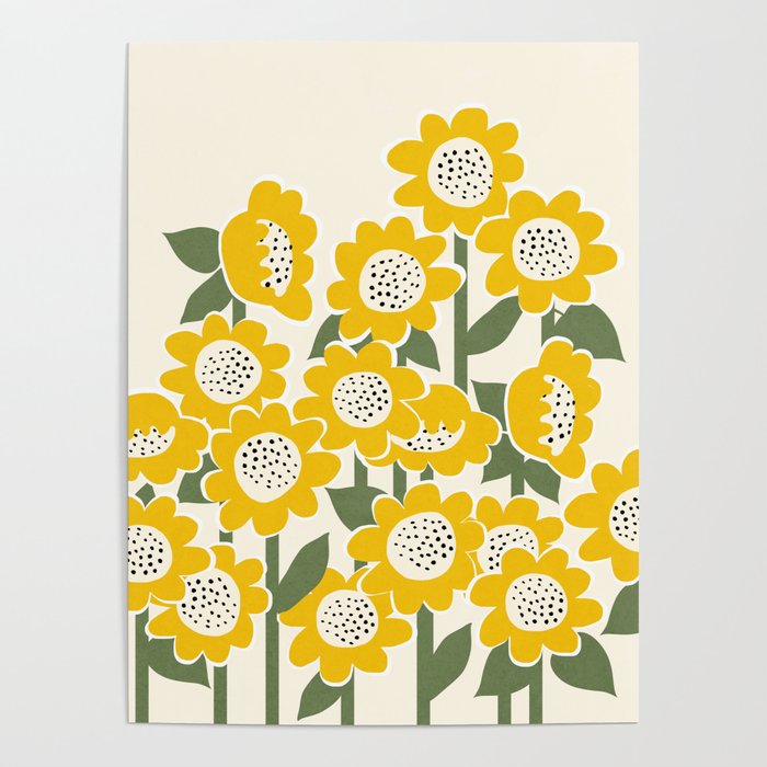 Sunny Flowers #1 Poster Gallery Image 4