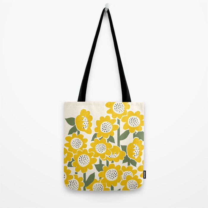 Sunny Flowers #1 Tote Bag Gallery Image 2