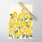 Sunny Flowers #1 Wrapping Paper Gallery Image 1