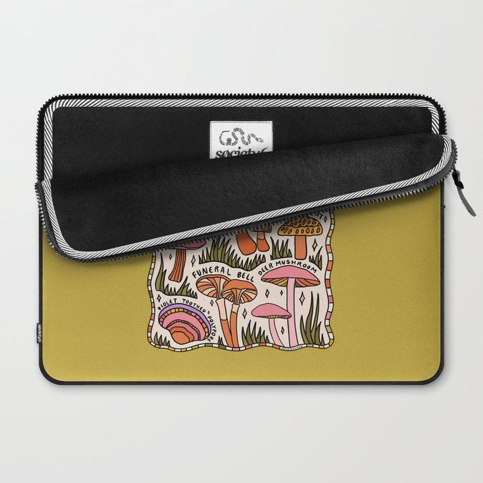 Mushrooms of Indiana Laptop Sleeve Gallery Image 2