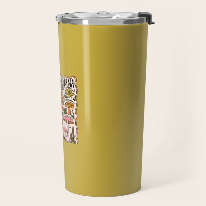 Mushrooms of Indiana Travel Mug Gallery Image 2