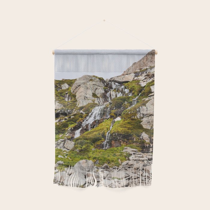 Chasm Lake Waterfall Wall Hanging Gallery Image 1