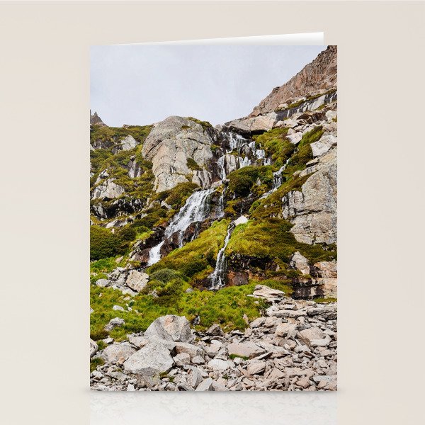 Chasm Lake Waterfall Stationery Card Gallery Image 2