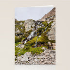 Chasm Lake Waterfall Stationery Card Gallery Image 2
