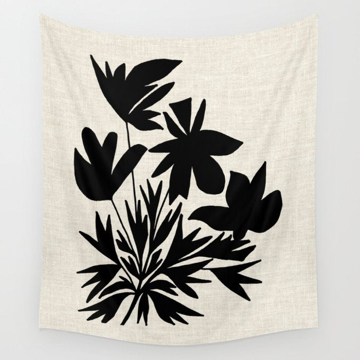 Bushy Bloom Wall Tapestry Gallery Image 1