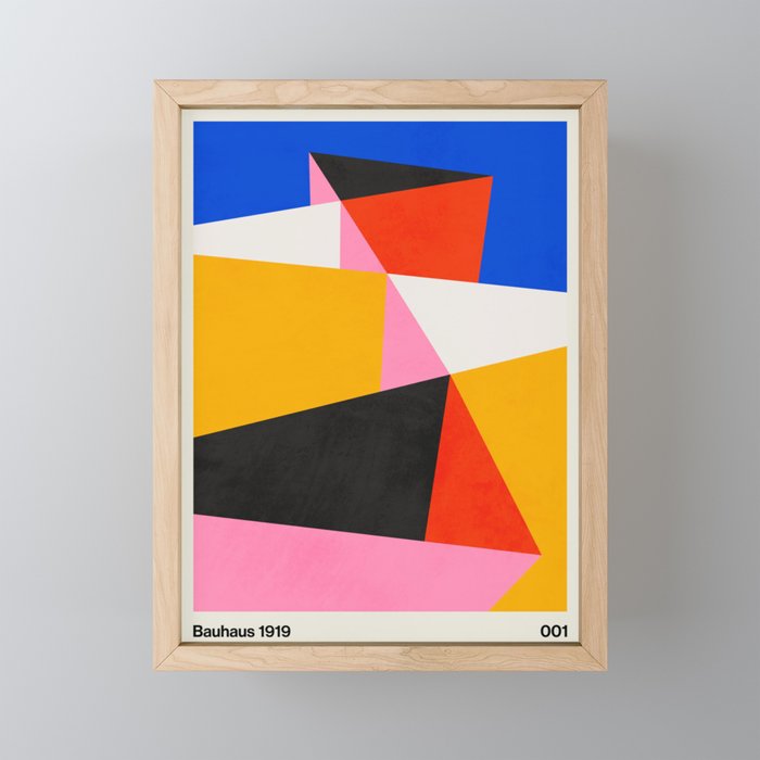 BAUHAUS 001 Mini Art Print Gallery Image 1