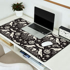 All Hallows' Eve - Black Ivory Halloween Desk Mat Gallery Image 2