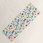 Holiday 2025 Christmas Colorful Baubles Yoga Mat Gallery Image 1
