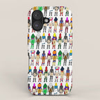 Superhero Butts - Girls Superheroine Butts LV iPhone Case Gallery Image 1