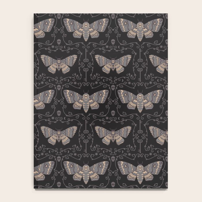 Taxidermy Death Moth at Midnight Notebook Gallery Image 4