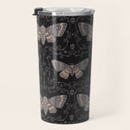 Taxidermy Death Moth at Midnight Travel Mug Gallery Image 3