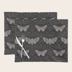 Taxidermy Death Moth at Midnight Placemat Gallery Image 1