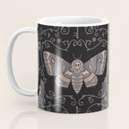 Taxidermy Death Moth at Midnight Coffee Mug Gallery Image 3