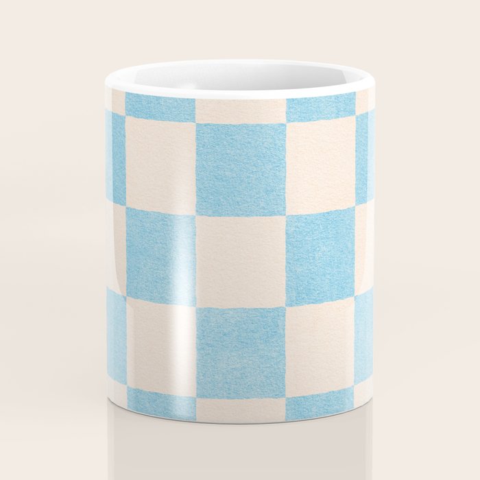 CHECKER - 001 - Iceberg Coffee Mug Gallery Image 4