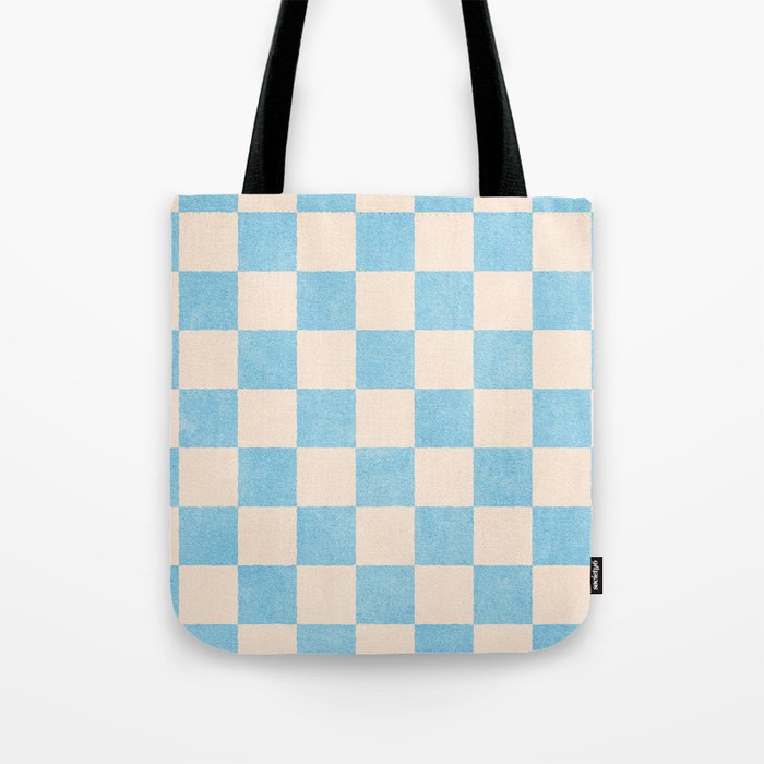 CHECKER - 001 - Iceberg Tote Bag Gallery Image 1