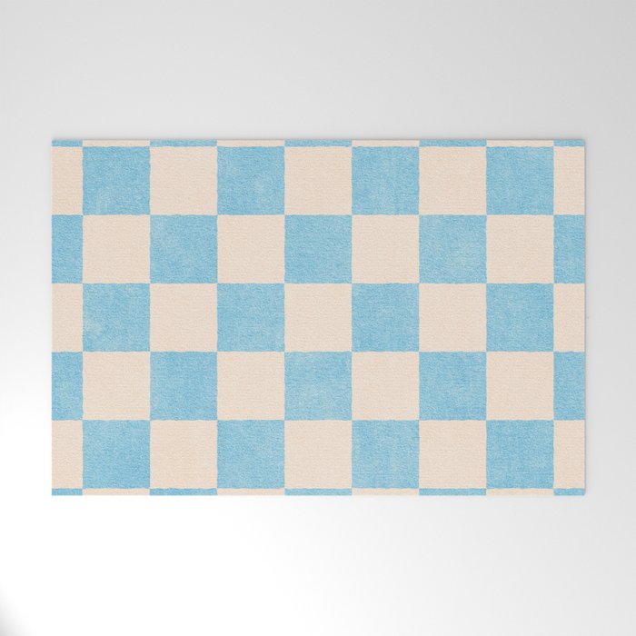 CHECKER - 001 - Iceberg Welcome Mat Gallery Image 1