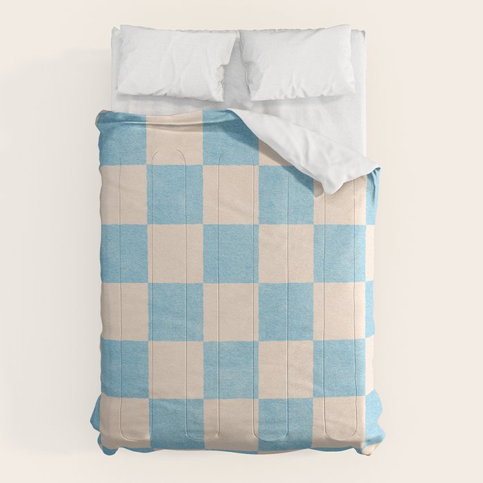 CHECKER - 001 - Iceberg Comforter Gallery Image 1
