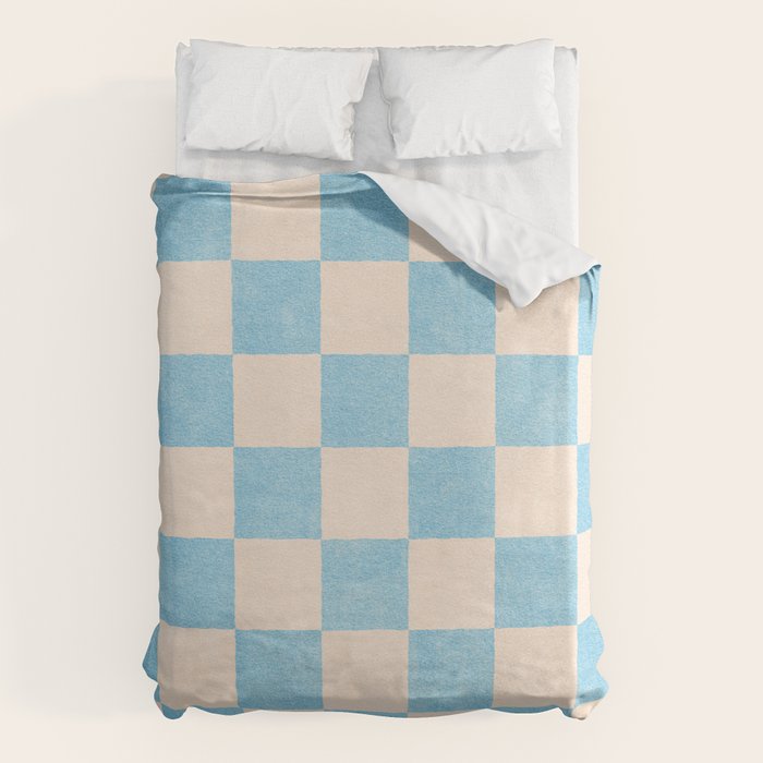 CHECKER - 001 - Iceberg Duvet Cover Gallery Image 6