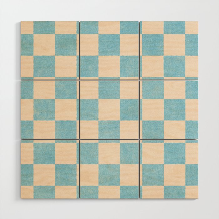 CHECKER - 001 - Iceberg Wood Wall Art Gallery Image 1