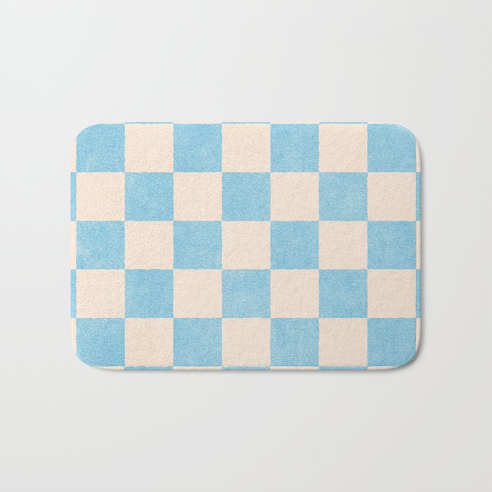 CHECKER - 001 - Iceberg Bath Mat Gallery Image 1