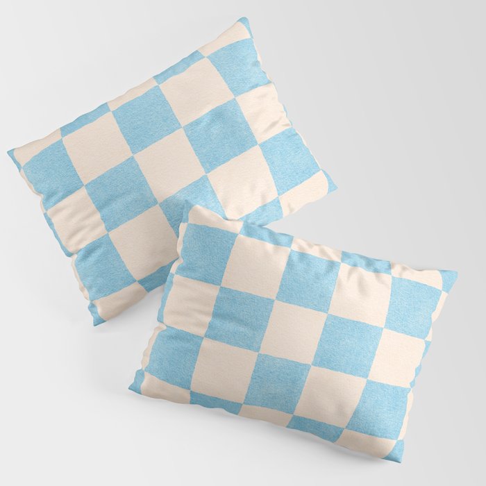 CHECKER - 001 - Iceberg Pillow Sham Gallery Image 3