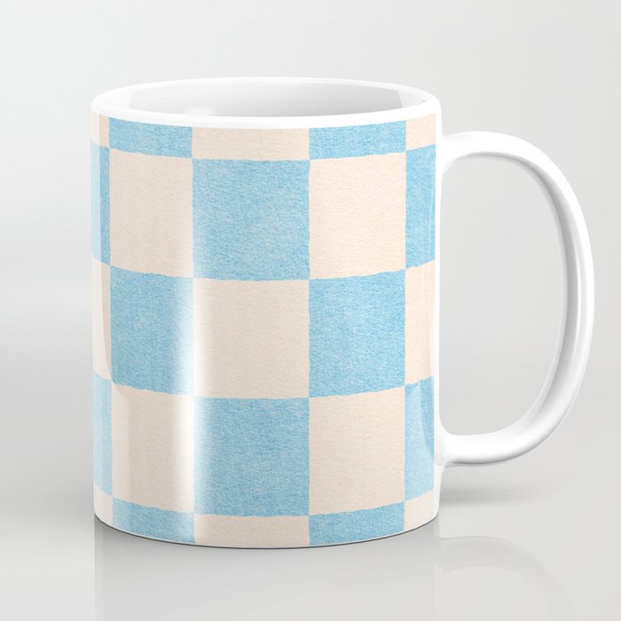 CHECKER - 001 - Iceberg Coffee Mug Gallery Image 1