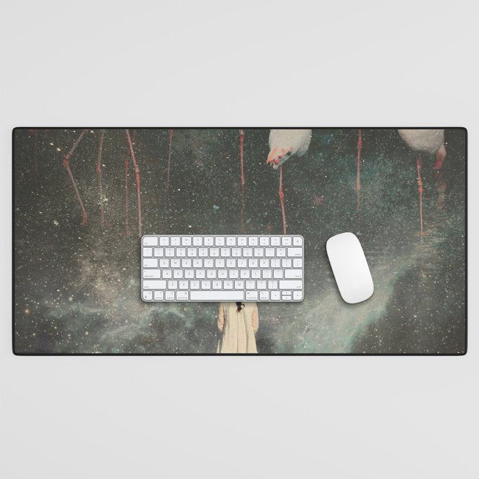 Hanging on to a Dream Desk Mat Gallery Image 1