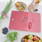 Hot Pink Martini Cutting Board Gallery Image 2