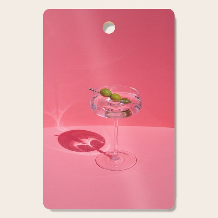 Hot Pink Martini Cutting Board Gallery Image 1
