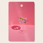 Hot Pink Martini Cutting Board Gallery Image 1