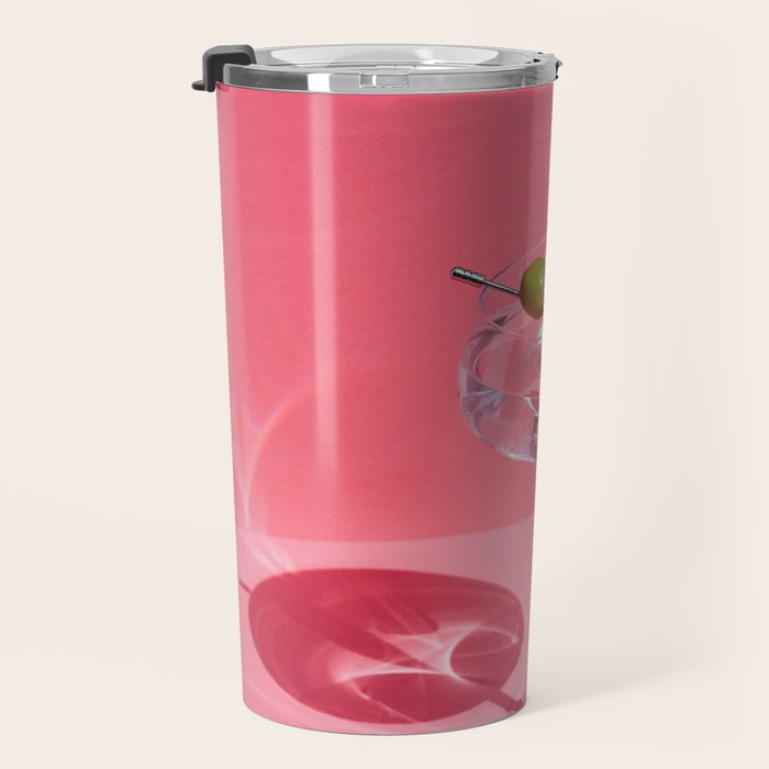 Hot Pink Martini Travel Mug Gallery Image 3