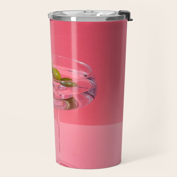 Hot Pink Martini Travel Mug Gallery Image 2