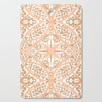 Tile wild leaves starry PF2 Cutting Board Gallery Image 1