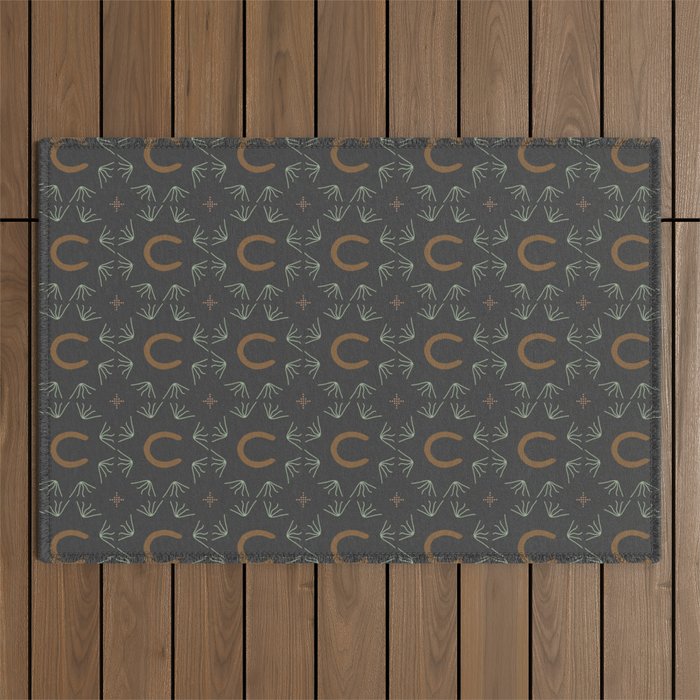 Burning Daylight Pattern  Outdoor Rug Gallery Image 1