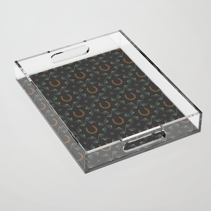 Burning Daylight Pattern  Acrylic Tray Gallery Image 1