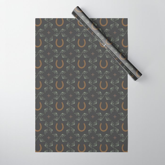 Burning Daylight Pattern  Wrapping Paper Gallery Image 1